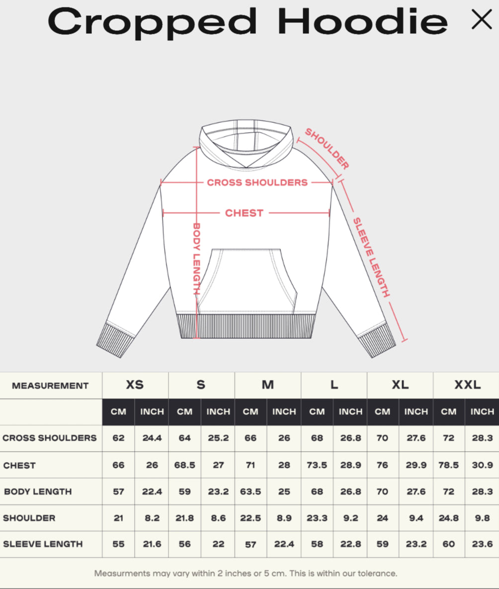 PAPER BAG MONEY HOODIE (CROPPED)