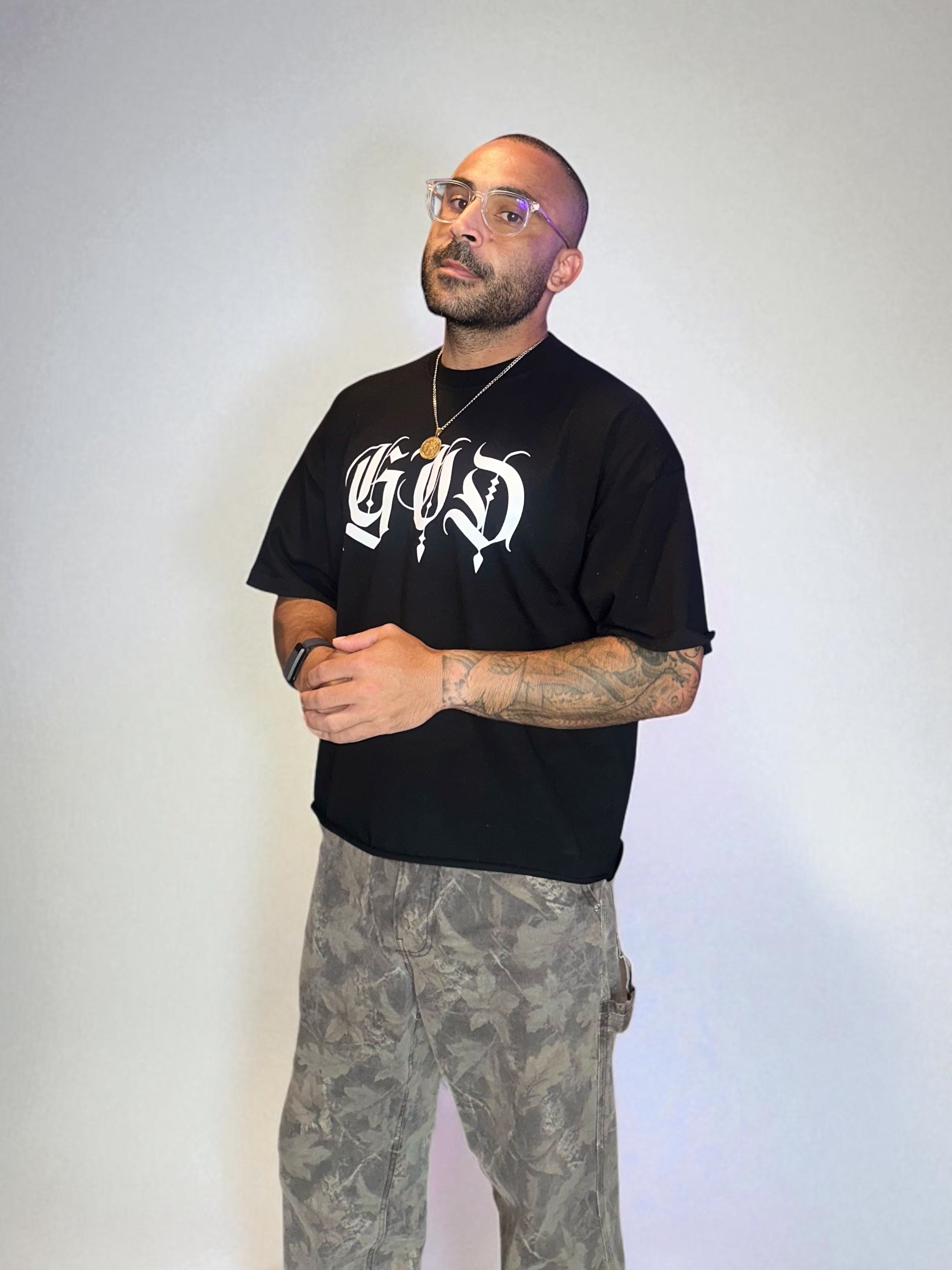 WALK WITH GOD TEE (CROPPED)