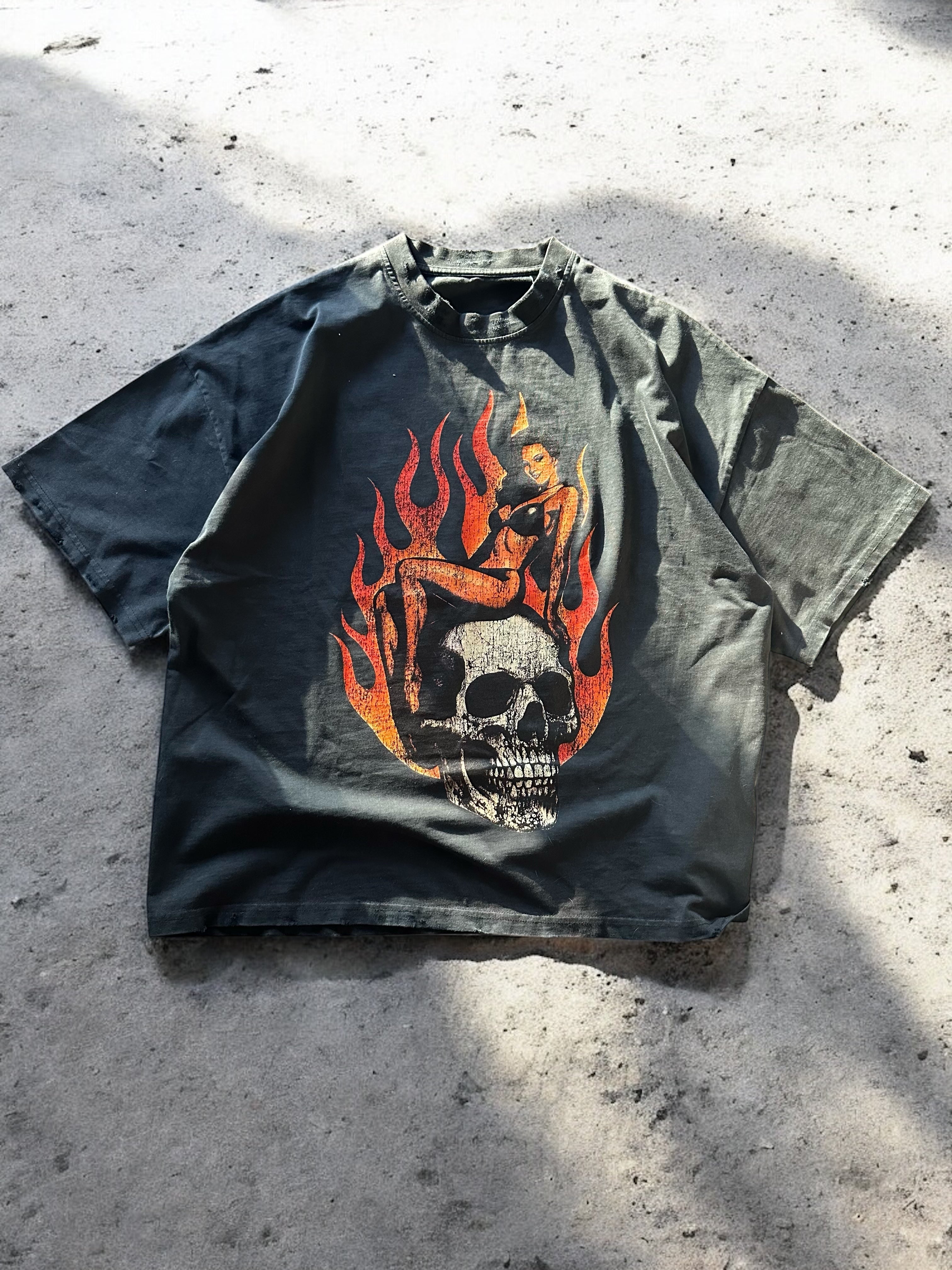 HELLFIRE PIN UP GYM TEE