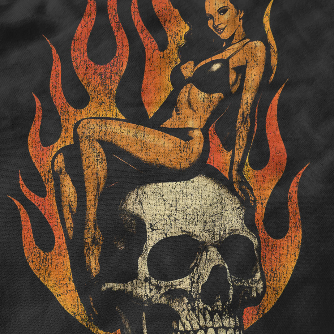 HELLFIRE PIN UP GYM TEE
