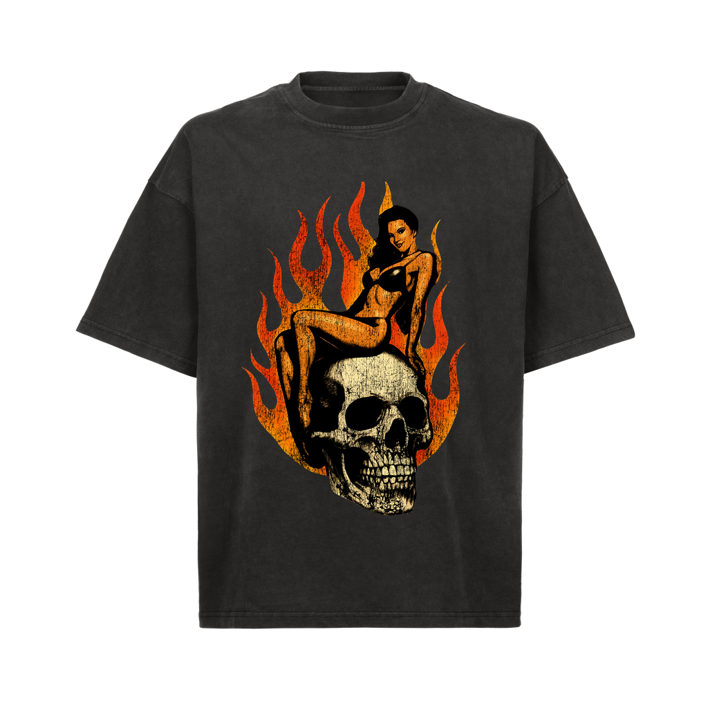 HELLFIRE PIN UP GYM TEE